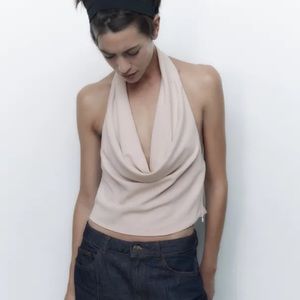 Zara Halter Top